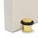 Door stop U302gp, d = 27 mm, h = 40 mm, gold color