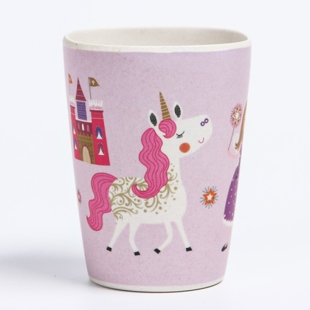 Bamboo cup of bamboo, 240 ml., Color and pattern mix-3
