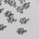 Decor for creativity Metal "Little Flower" silver 1.2x0.9 cm