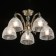 Amanda chandelier, size 56x26x56 cm, 200W 5XE27 IP 20