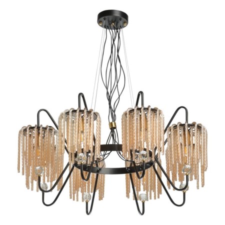 Lavinia chandelier, size 84x120x84 cm, 480W 8xe14