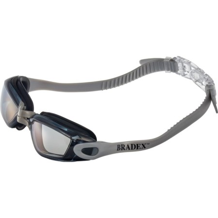 Bradex swimming glasses, series "Comfort+", gray, Lensa-gray-gray color-2