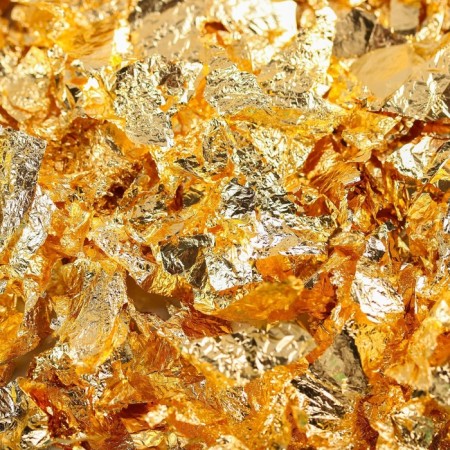 Gold of food confectionery, for desserts and creativity Konfinetta, 2 g.-1