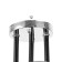 Chandelier "Erion" 3he27 40W chrome 55x26 cm