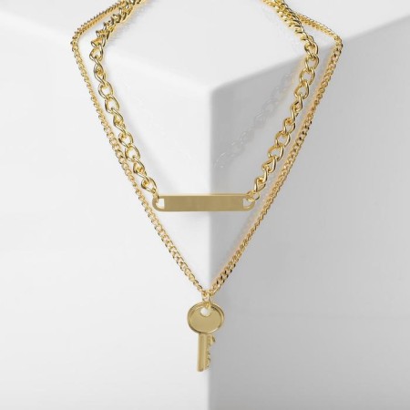 Piece "chain" key, color gold, l = 38 cm