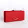 Women's wallet on magnet, red color