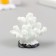 Figure for Florarium Polystone "Coral Finger" White 4.6x4.1 cm