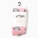 Pantyhose children's kaftan "bunnies" 104-110 cm, pink