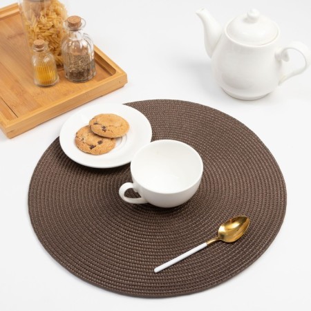 Set of napkins 2 pcs. Dolyana "Classic", centralizer, D 38 cm