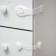 Set, 3 subjects: universal lock, 2 pcs., Label for retractable cabinets