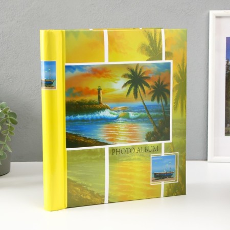Photo album magnetic 23x28 cm. 30 sheets, "sea landscape"