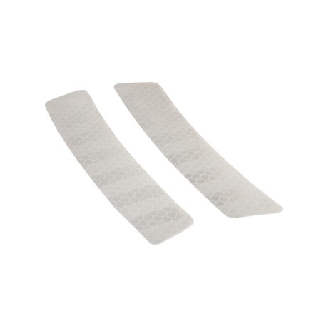 A car sticker, reflective, 13.5 × 2.5 cm, white, set 2 pcs-2