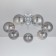 Ceiling chandelier CITILUX “Tommy” CL102170, 66.5x66.5x26 cm, 7x40W, E14, gray color gray