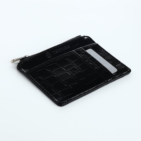 Busmel on leather, Textura, 8 cards, black color-4