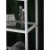 Bathroom rack 3, 350x250x964, white muar/glass colorless