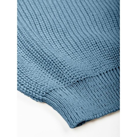 Vest for girls, height 140 cm, blue color-7