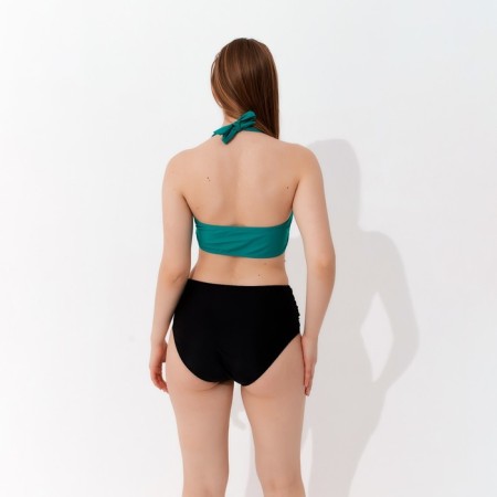 Top bathing female minku on ties, color green size 52-2