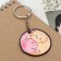 Magnet on the refrigerator and keychain "Mur-Mur", set 2 items