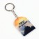 Key keychain "Mountains Knee", 9 x 3.5 cm