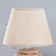 Oriana table lamp E27 40W Beige 21x21x33 cm Risalux