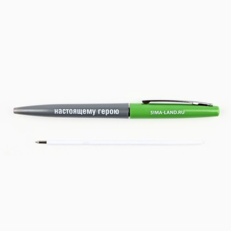 Automatic plastic handle "Real Hero", Blue Paste, 0.7 mm-2