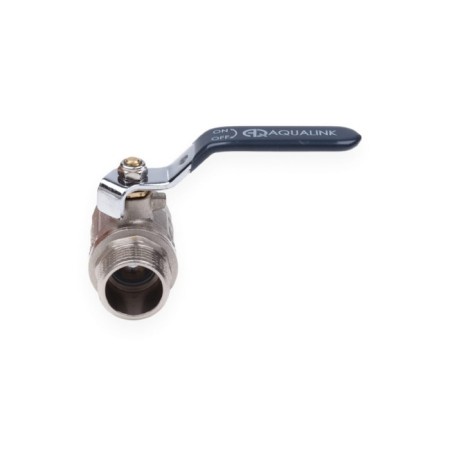 Ballic Aqualink, PN 50 tap, internal/outer thread 1 1/2 ", handle, nickel.-4