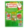 A book with a scretch-layer and reusable stickers "New Year's tasks"