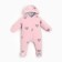Combineson crumb I am insulated plush, height 68-74, pink