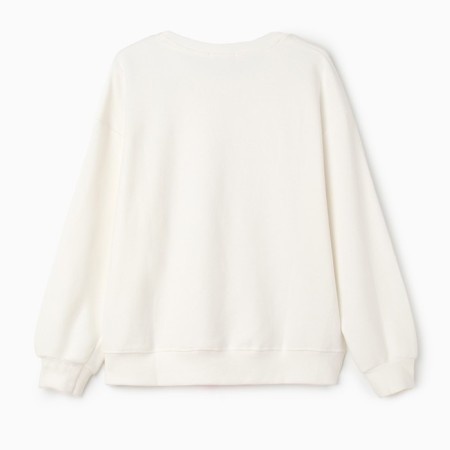 Female sweatshirt, white color, size 44-48-4