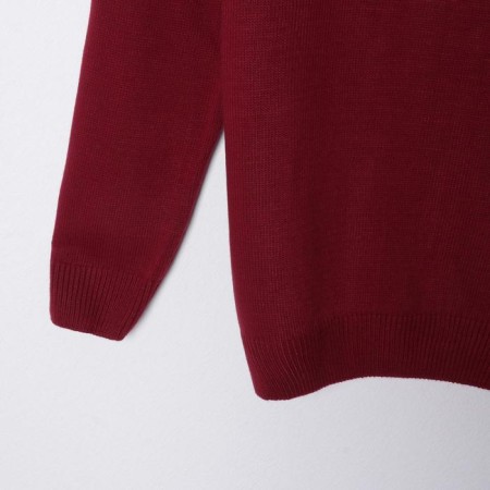 Cardigan male SL, 46, burgundy-5