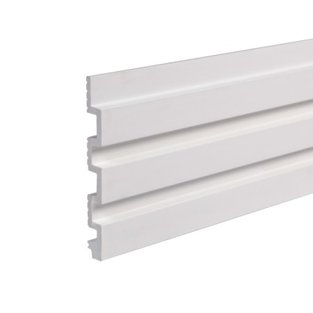 3D wall panel 4 UHD 01/130L for painting, 15x130x2800 mm-1