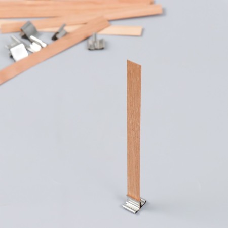 Wick for a candle tree with a metal holder 1.3x15 cm
