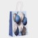 CRAFT package, blue, "festive balls" 21 x 15 x 8 cm