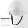 Helmet protective bison 11094-2_z01, ratchet mechanism, universal mount, white