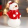 Souvenir Ceramics "Snowman in a red jacket, hat and scarf" 13.9x7.4x8 cm