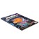 Maxi-coloring on the black background "Dinosaurs in space" 29.7x42 cm. 4660136227465
