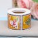 Stickers in the roll "Snowman", 300 pcs, 3.8 x 3.8 cm