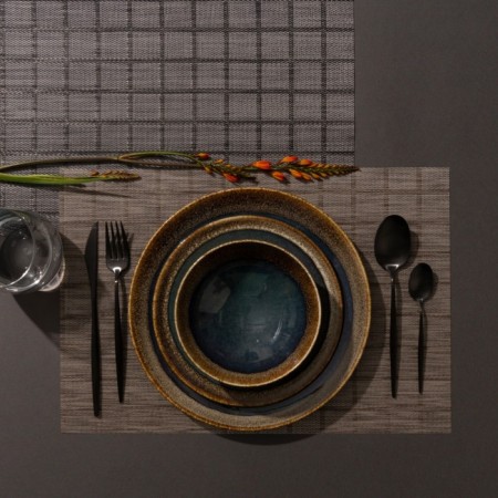 Serving napkin Zapel Symmetry, gray color-3