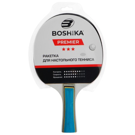 Boshika Premier table tennis racket, 3 stars-1