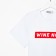 Women's T-shirt KAFTAN "Wine Not", White, rr 40-42
