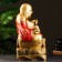 Piggy bank "Hotya sitting large" bronze, red, 32x25x51cm