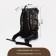 Tourist backpack, 40 l, department on screed with a lace, 3 outer pockets, with extension, Huntsman, Kamysh color