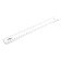Line 30 cm Istanm, plastic, 2 scales, transparent, colorless, euro suspension