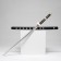 Souvenir weapon "Katana Lo" 102 cm, black with white crosses, polystyrene foam