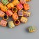 Beads for creativity Plastic "Ethno. Damn. Hologography" set of 20 g 1.3x1.3x1.3 cm