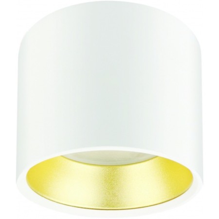 Lamp 1x12W GX53 9.6x9.6x8 cm, white/gold-1