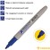 Permanent marker 2.0 mm, Crown P-505, blue