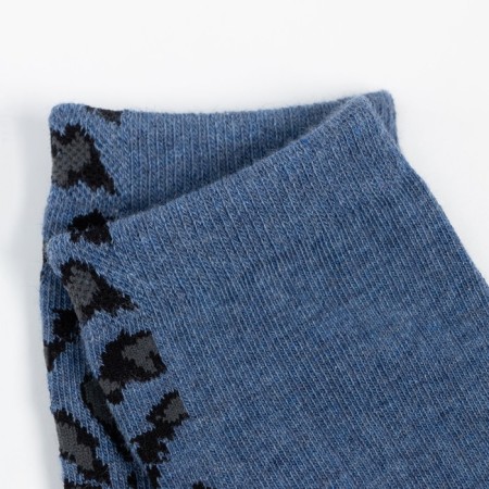 Women's socks, color Denim Melange, size 23-25-2