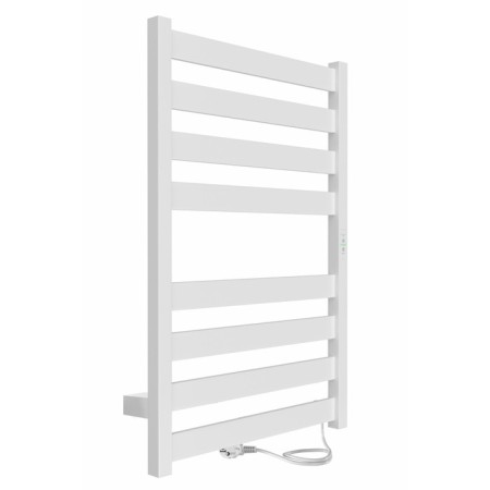Electric towel Indigo Oktava Slim, 800x400 mm, timer, hidden installation, white