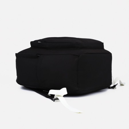 Youth backpack from lightning textiles, 5 pockets, black color-4
